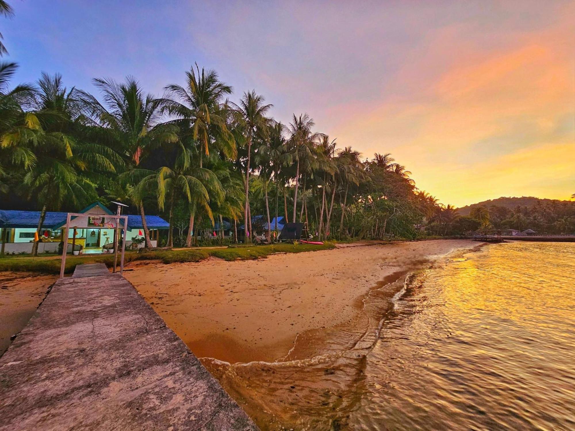 Dk2 Resort - Hidden Natural Beach Spot - Direct Tours & Fast Internet Эль-Нидо Экстерьер фото
